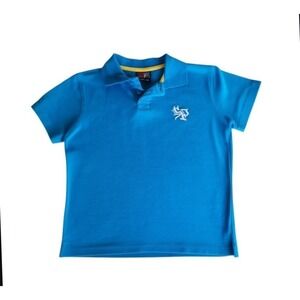 NWOT Southpole Logo Script Polo Shirt Kid's Size 5 Short Sleeve Vtg Y2K